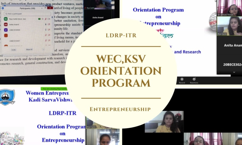 LDRP-ITR WEC-KSV Orientation program
